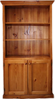 Classic Bookcase with bottom doors