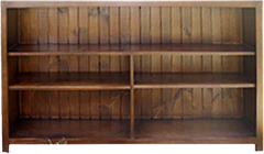 Tuscan Lowline Staggered Bookcase