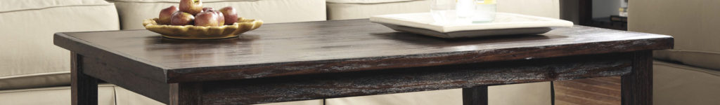 Timber coffee table